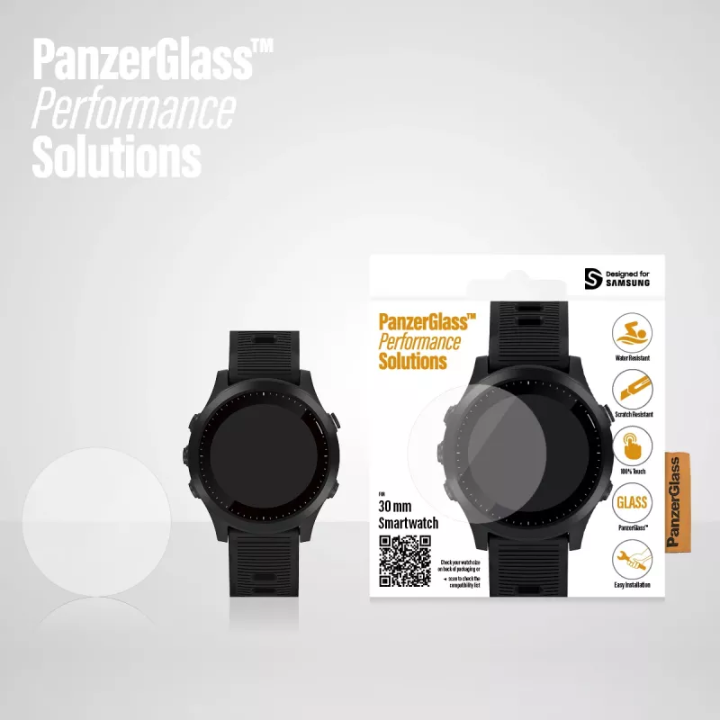 PanzerGlass ® SmartWatch 30mm | Szkło ochronne na ekran