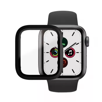 Folia ochronna PanzerGlass Full Body na Apple Watch Series 4/5/6/SE 40 mm — czarna, 29,8×35,1×0,43 mm