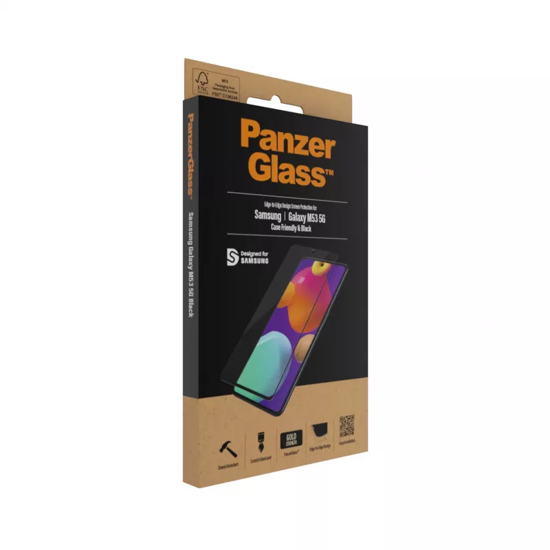 PanzerGlass ® Szkło ochronne Samsung Galaxy M53 5G | M54 5G | Ultra-Wide Fit