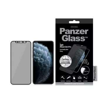 PanzerGlass ® szkiełko ochronne z filtrem prywatyzującym iPhone 11 Pro | zdobione kryształkami Swarovski® | krawędź do krawędzi
