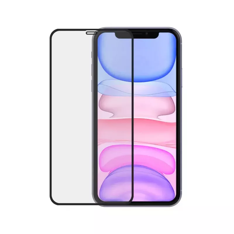 PanzerGlass SAFE. by ® szkło hartowane Apple iPhone 11 XR krawędź do krawędzi odporne na zarysowania i wstrząsy
