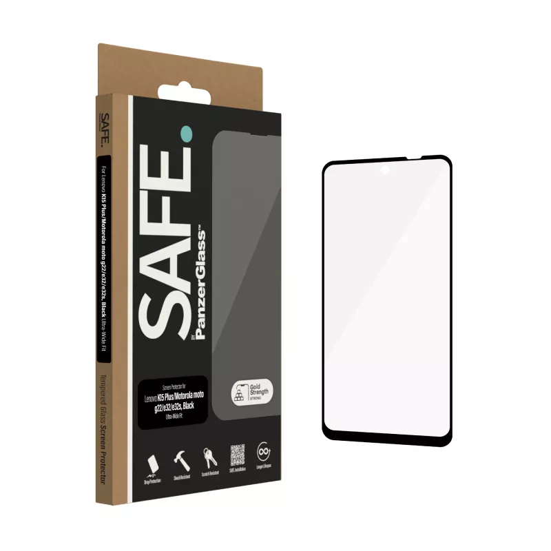 PanzerGlass SAFE. by ® Ochrona ekranu Lenovo K15 Plus | Motorola moto g22 | e32 | e32s