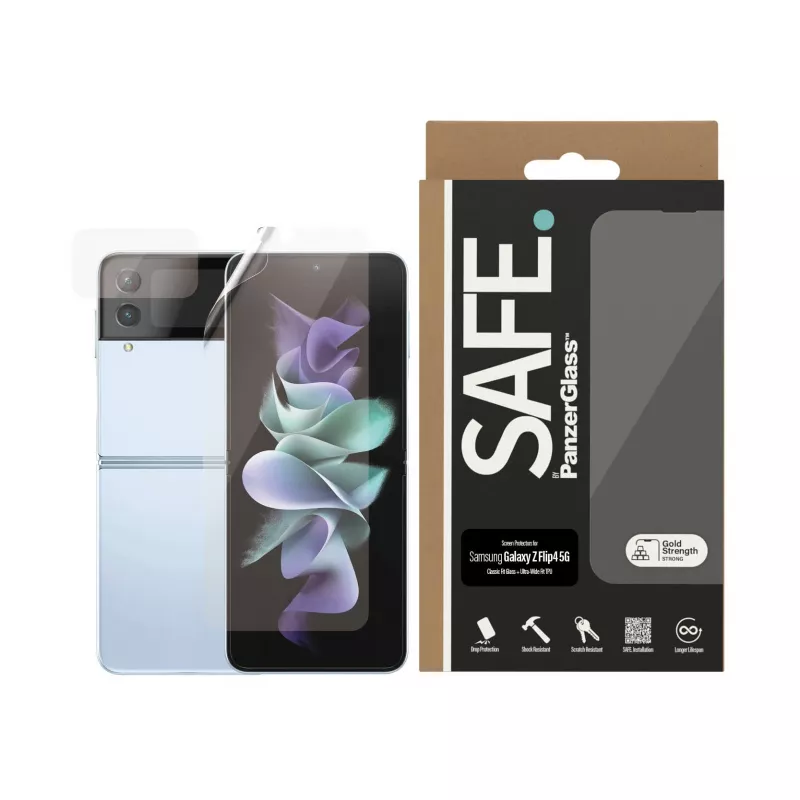 PanzerGlass SAFE. by ® Ochrona ekranu Samsung Galaxy Z Flip4 5G