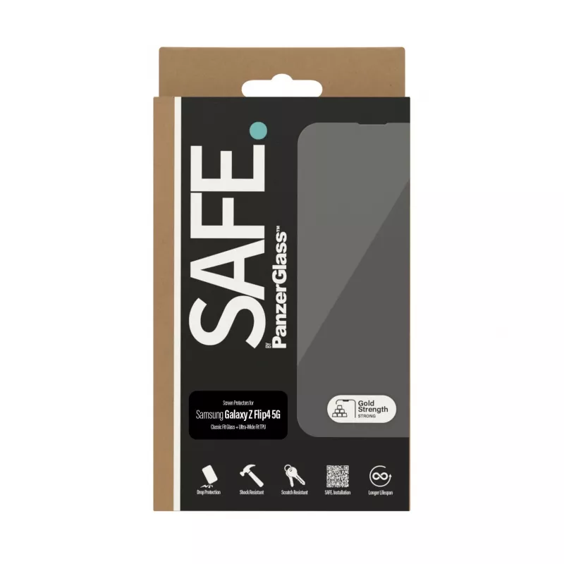 PanzerGlass SAFE. by ® Ochrona ekranu Samsung Galaxy Z Flip4 5G