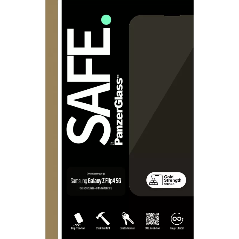 PanzerGlass SAFE. by ® Ochrona ekranu Samsung Galaxy Z Flip4 5G