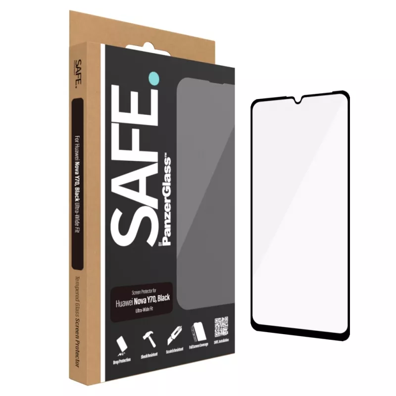 PanzerGlass SAFE. by ® Szkło ochronne Huawei Nova Y70 | Y70 Plus | Y71