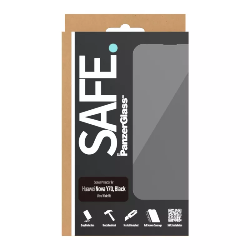 PanzerGlass SAFE. by ® Szkło ochronne Huawei Nova Y70 | Y70 Plus | Y71