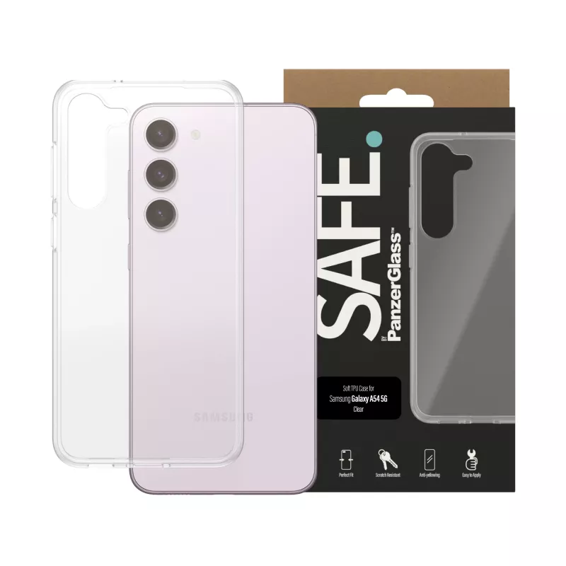 PanzerGlass SAFE. by ® Etui Samsung Galaxy S23+ | Transparent