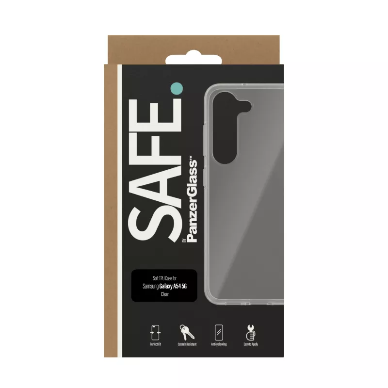 PanzerGlass SAFE. by ® Etui Samsung Galaxy S23+ | Transparent