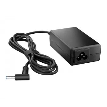 HP 65 W inteligentny zasilacz AC, do laptopa, wewnątrz pomieszczeń, 65 W, kompatybilny z HP ProBook 440 G6 Notebook PC; HP ProBook 450 G6 Notebook PC; HP ProBook x360 11..., biznesowy, czarny