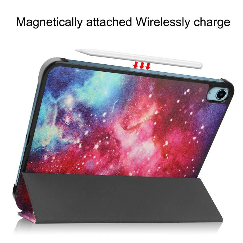 CoreParts TABX-IP10-COVER17 etui na tablet 27.7 cm (10.9 cala) Etui z klapką Wielokolorowy
