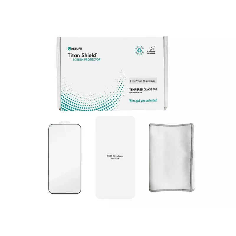 eSTUFF ES501416-50BULK ochrona ekranu / tyłu urządzenia mobilnego przezroczysta ochronna folia na ekran Apple 1 szt.