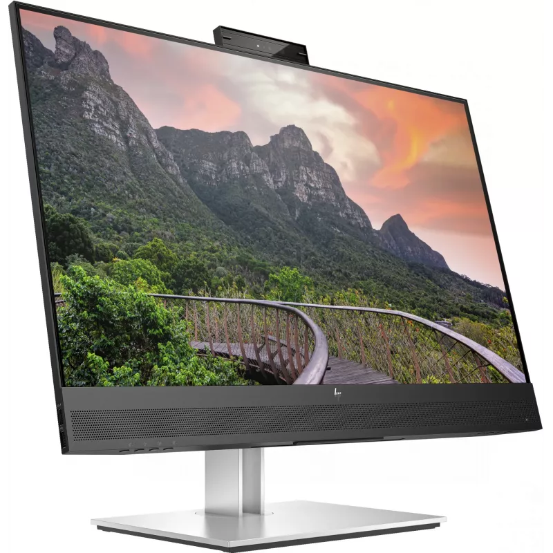 Monitor HP E27m G4 QHD USB-C do wideokonferencji 68,6 cm (27 cali) 2560 x 1440 pikseli Quad HD LCD czarny, srebrny