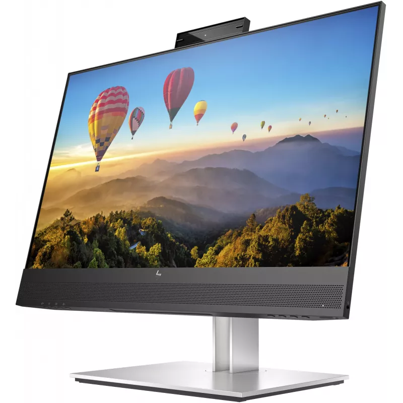 HP E24m G4 FHD USB-C Monitor konferencyjny monitor komputerowy 60,5 cm (23,8 cala) 1920 x 1080 pikseli Full HD Czarny, Srebrny