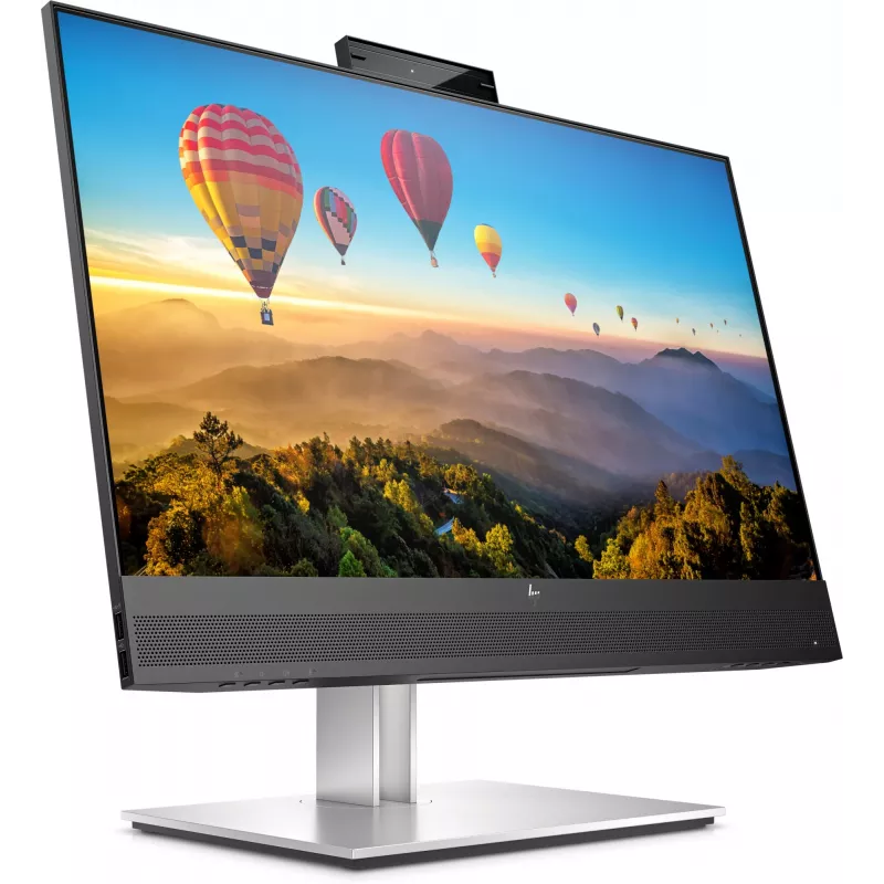 HP E24m G4 FHD USB-C Monitor konferencyjny monitor komputerowy 60,5 cm (23,8 cala) 1920 x 1080 pikseli Full HD Czarny, Srebrny