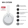Sony WH-CH720 Zestaw słuchawkowy Przewodowy i bezprzewodowy Nagłowny Połączenia/Muzyka USB Typu C Bluetooth Biały