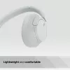 Sony WH-CH720 Zestaw słuchawkowy Przewodowy i bezprzewodowy Nagłowny Połączenia/Muzyka USB Typu C Bluetooth Biały