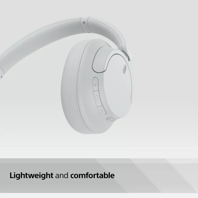 Sony WH-CH720 Zestaw słuchawkowy Przewodowy i bezprzewodowy Nagłowny Połączenia/Muzyka USB Typu C Bluetooth Biały