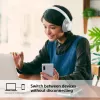 Sony WH-CH720 Zestaw słuchawkowy Przewodowy i bezprzewodowy Nagłowny Połączenia/Muzyka USB Typu C Bluetooth Biały