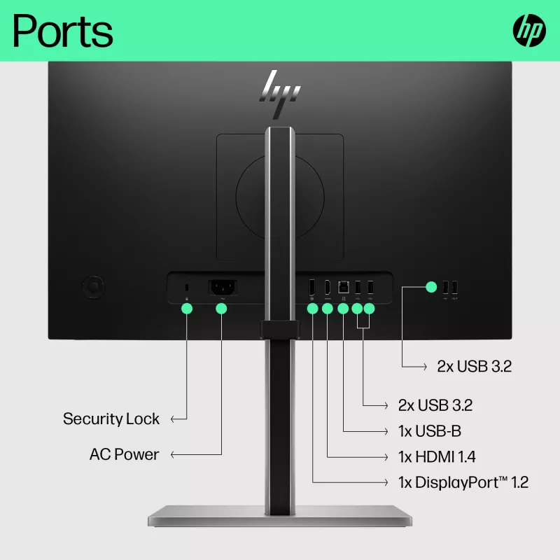 Monitor HP E-Series E22 G5 21.5 cala Full HD LCD 1920x1080