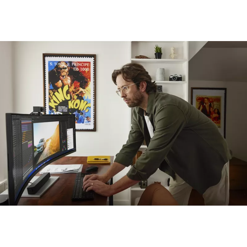 Monitor HP E45c G5 44.5 cala Dual QHD LCD 5120 x 1440