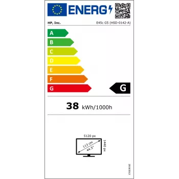 Monitor HP E45c G5 44.5 cala DQHD LCD 5120 x 1440