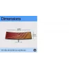 Monitor HP E45c G5 45-calowy zakrzywiony wyświetlacz LCD o rozdzielczości DQHD