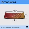 Monitor HP E45c G5 45-calowy zakrzywiony wyświetlacz LCD o rozdzielczości DQHD