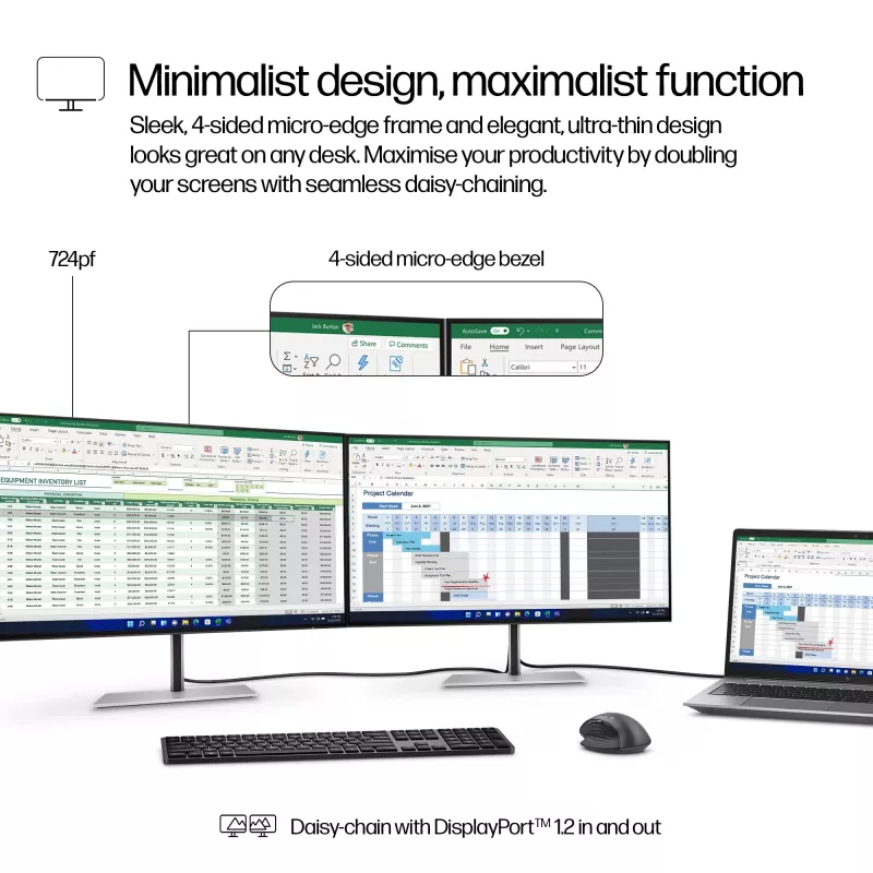Monitor HP Series 7 Pro 23,8 cala FHD Wyświetlacz 1920 x 1080
