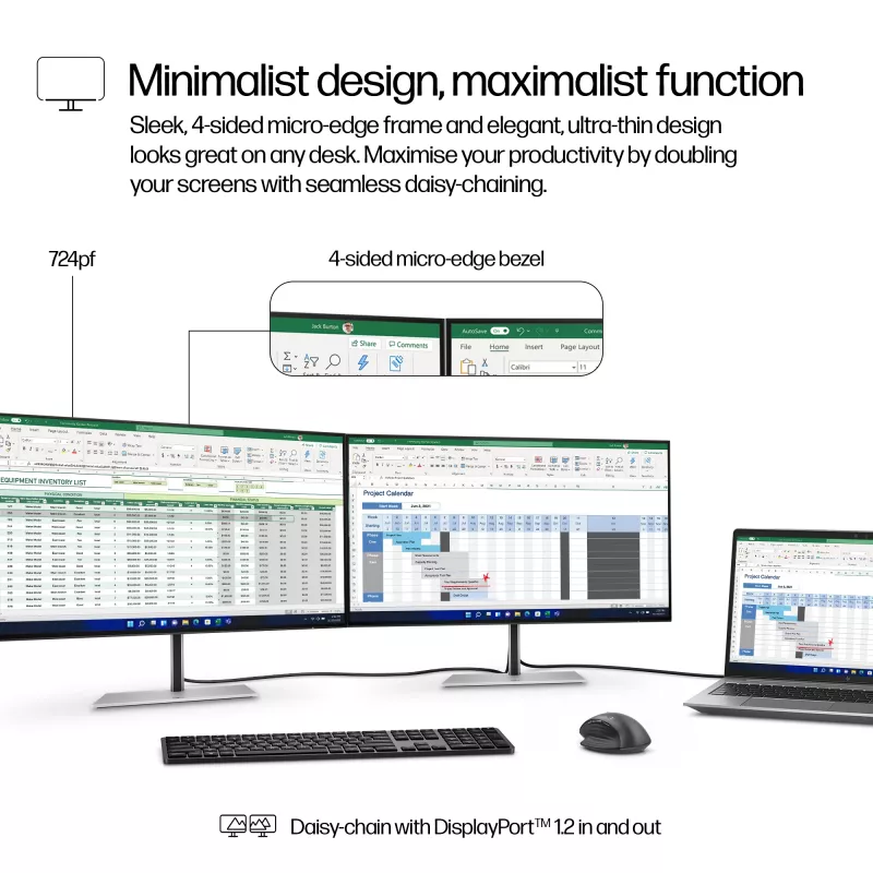 Monitor HP Series 7 Pro 23,8 cala FHD - 724pf Bez PCV
