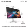 Monitor HP Series 7 Pro 27 cali QHD - 727pq PVC Free