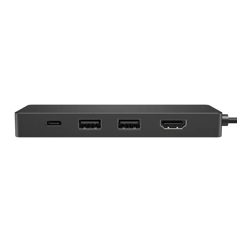 USB-C Travel Hub G3 — HP, host USB 3.2 Gen 2 Type-C, HDMI, USB-A, PD do 65 W, 116×41,9×14,5 mm