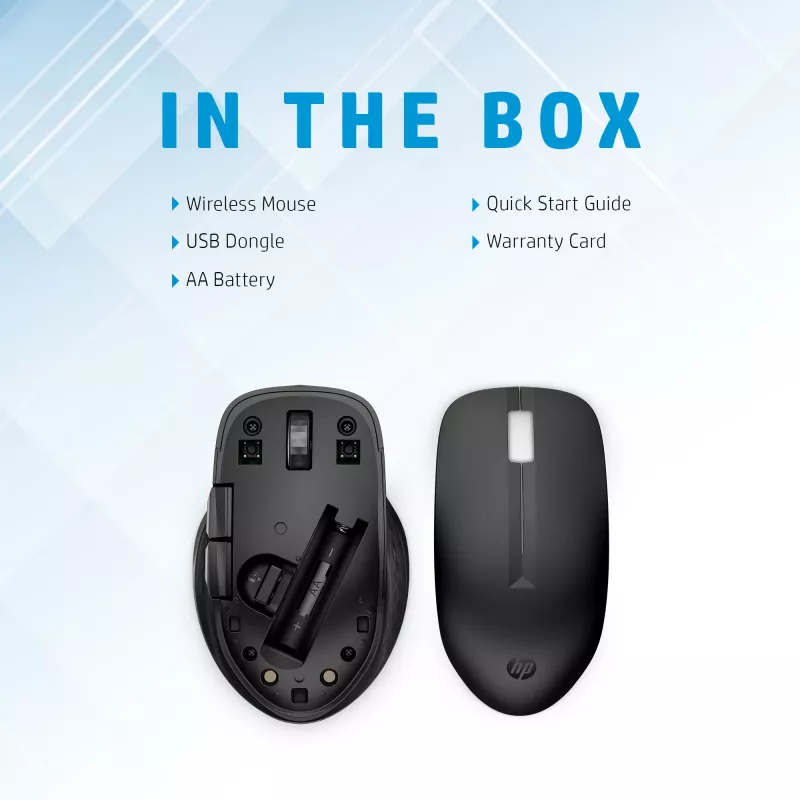 Mysz HP 435 Multi-Device Wireless RF Wireless + Bluetooth