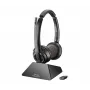 HP Poly Savi 8220 UC Microsoft Teams Certified DECT 1880-1900 MHz USB-A Headset