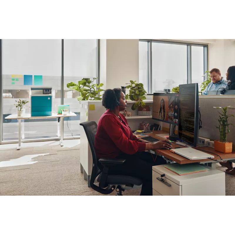 HP Poly Czarnywire 3310 Microsoft Teams Certified Headset +USB-C/A Adapter TAA