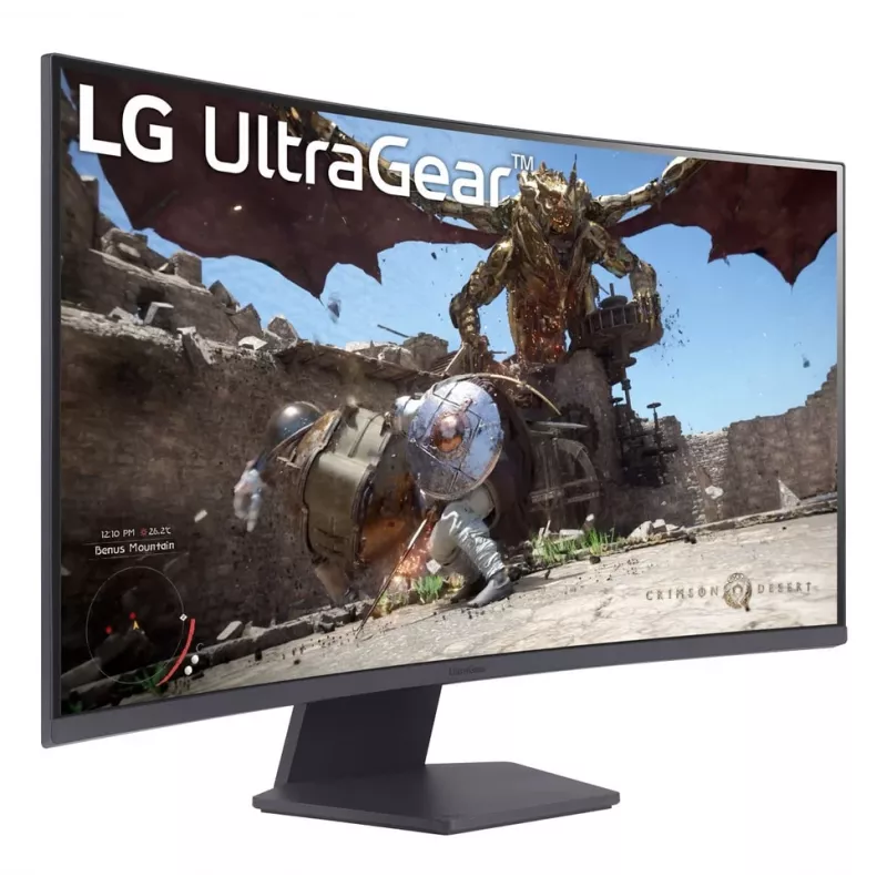 LG 32GS60QC-B monitor komputerowy 80 cm (31,5 cala) 2560 x 1440 pikseli Quad HD Czarny