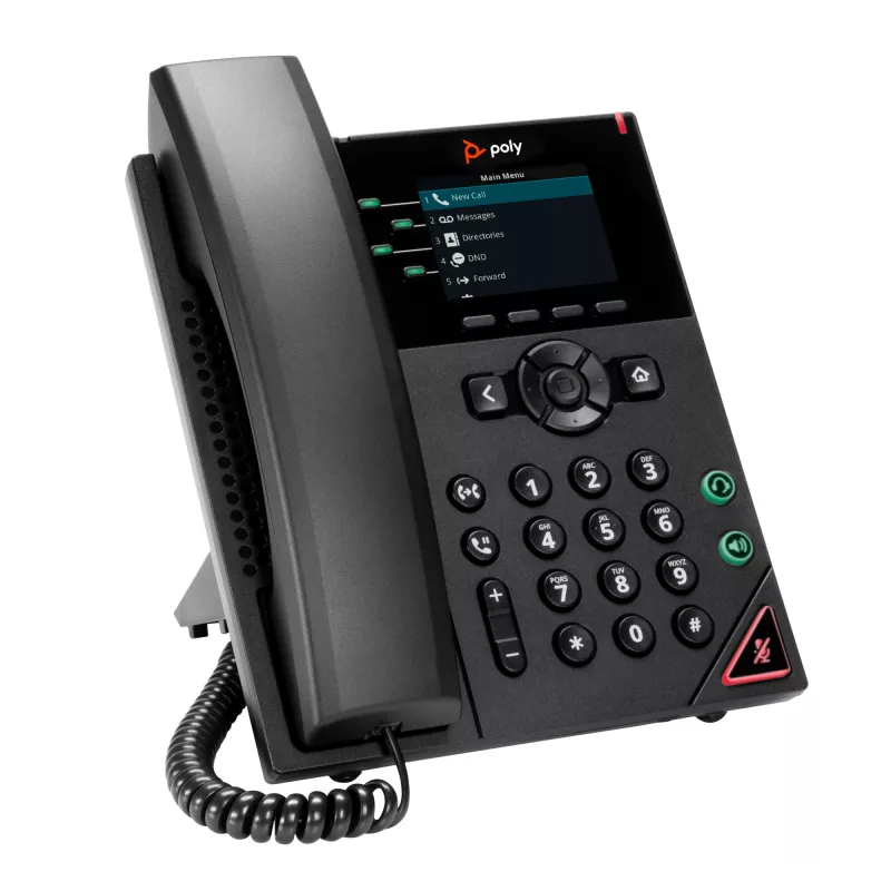 HP Poly VVX 250 4-liniowy telefon IP z obsługą PoE, czarny, LCD, 320 x 240 pikseli, HTTPS, ENERGY STAR, RoHS, Federal Communications Commission (FCC), CE