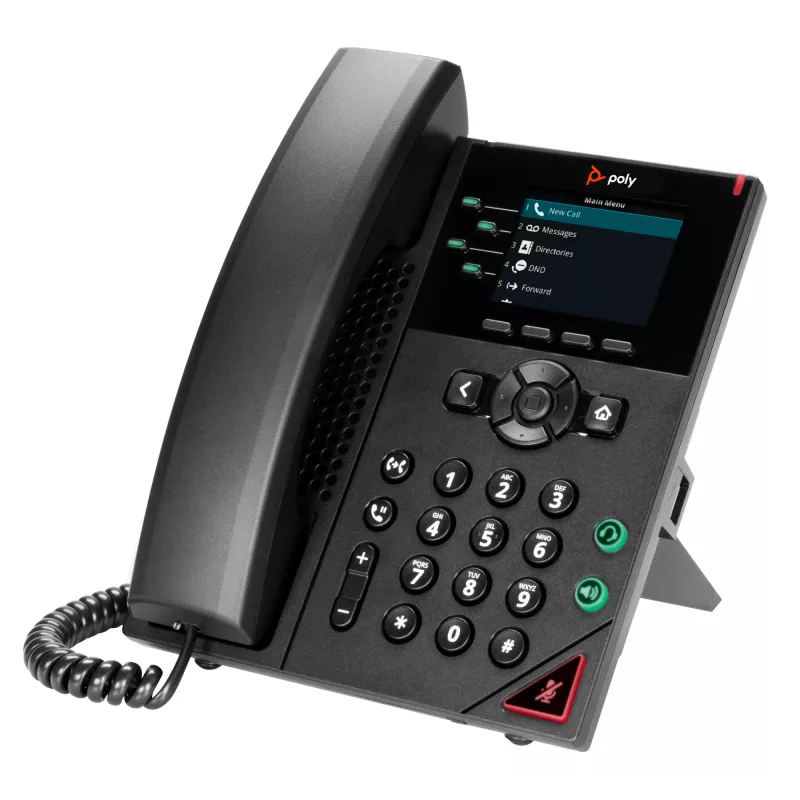 HP Poly VVX 250 4-liniowy telefon IP z obsługą PoE, czarny, LCD, 320 x 240 pikseli, HTTPS, ENERGY STAR, RoHS, Federal Communications Commission (FCC), CE