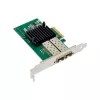 Karta sieciowa PCIe x4 MicroConnect MC-PCIEX4-I350-F2 z układem Intel I350, dwuportowa