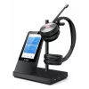 Bezprzewodowy zestaw słuchawkowy DECT Yealink WH66 — Dual Teams, Bluetooth, nauszny, pałąk nagłowny, 20–20000 Hz, 127 g, czarny