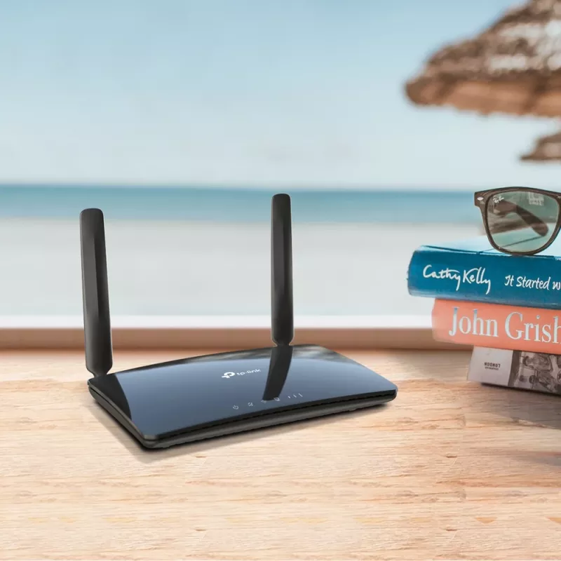 Router TP-Link Archer AC1200 Bezprzewodowy Dwuzakresowy 4G LTE, Wi-Fi 5 (802.11ac), Dwuzakresowy (2,4 GHz / 5 GHz), Ethernet LAN, 3G, Czarny, Router stołowy