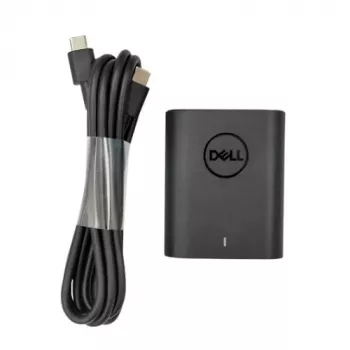zasilacz Dell DCWV3 60 W, wejście 100–240 V, kabel 1 m, czarny