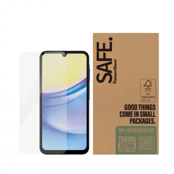 PanzerGlass SAFE. by ® Osłona ekranu Samsung Galaxy A16 | A16 5G | Ultra-Wide Fit