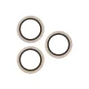 PanzerGlass ® Hoops® ochrona obiektywu aparatu Glitter Gold iPhone 17 Pro | iPhone 17 Pro Max | iPhone 16 Pro | 16 Pro Max