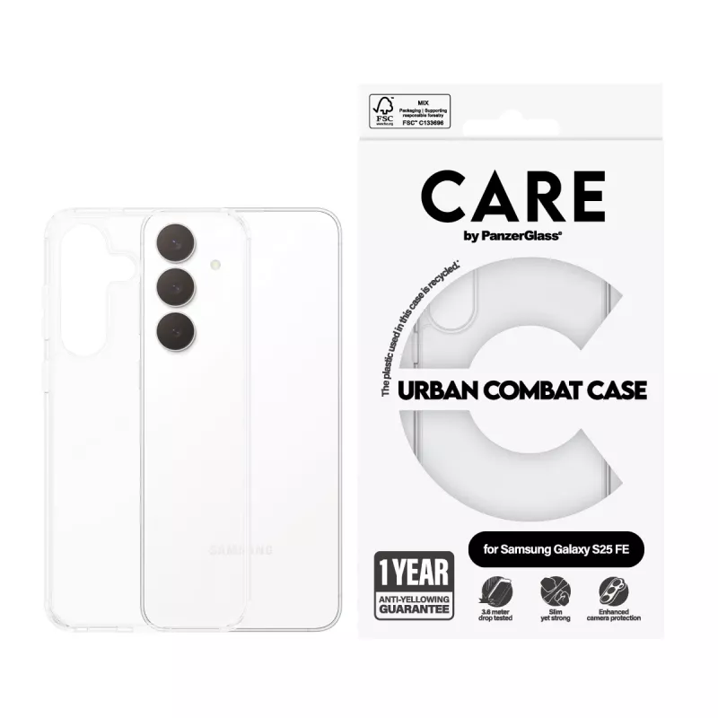 Etui PanzerGlass CARE™ by ® Urban Combat Samsung Galaxy S25 FE 5G