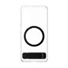 Pokrowiec ochronny PanzerGlass CARE™ Urban Explorer Case do Samsung Galaxy S26, przezroczysty z czarną podstawką i wsparciem Qi