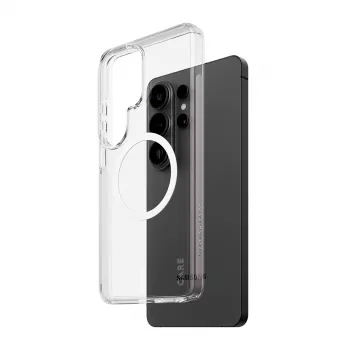 Etui na telefon PanzerGlass CARE™ by Urban Explorer — Przezroczyste etui z biały Qi dla Samsung Galaxy S26 Ultra