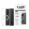 Etui na telefon PanzerGlass CARE™ by Urban Explorer — Przezroczyste etui z biały Qi dla Samsung Galaxy S26 Ultra