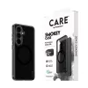 Ochronne etui na telefon PanzerGlass CARE™ Smokey Case z czarnym Qi dla Samsung Galaxy S26