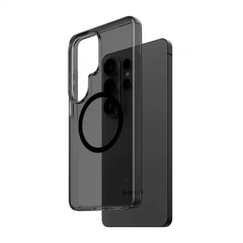 Etui ochronne PanzerGlass CARE Urban Explorer Case Smokey z czarnym Qi do Samsunga Galaxy S26 Ultra
